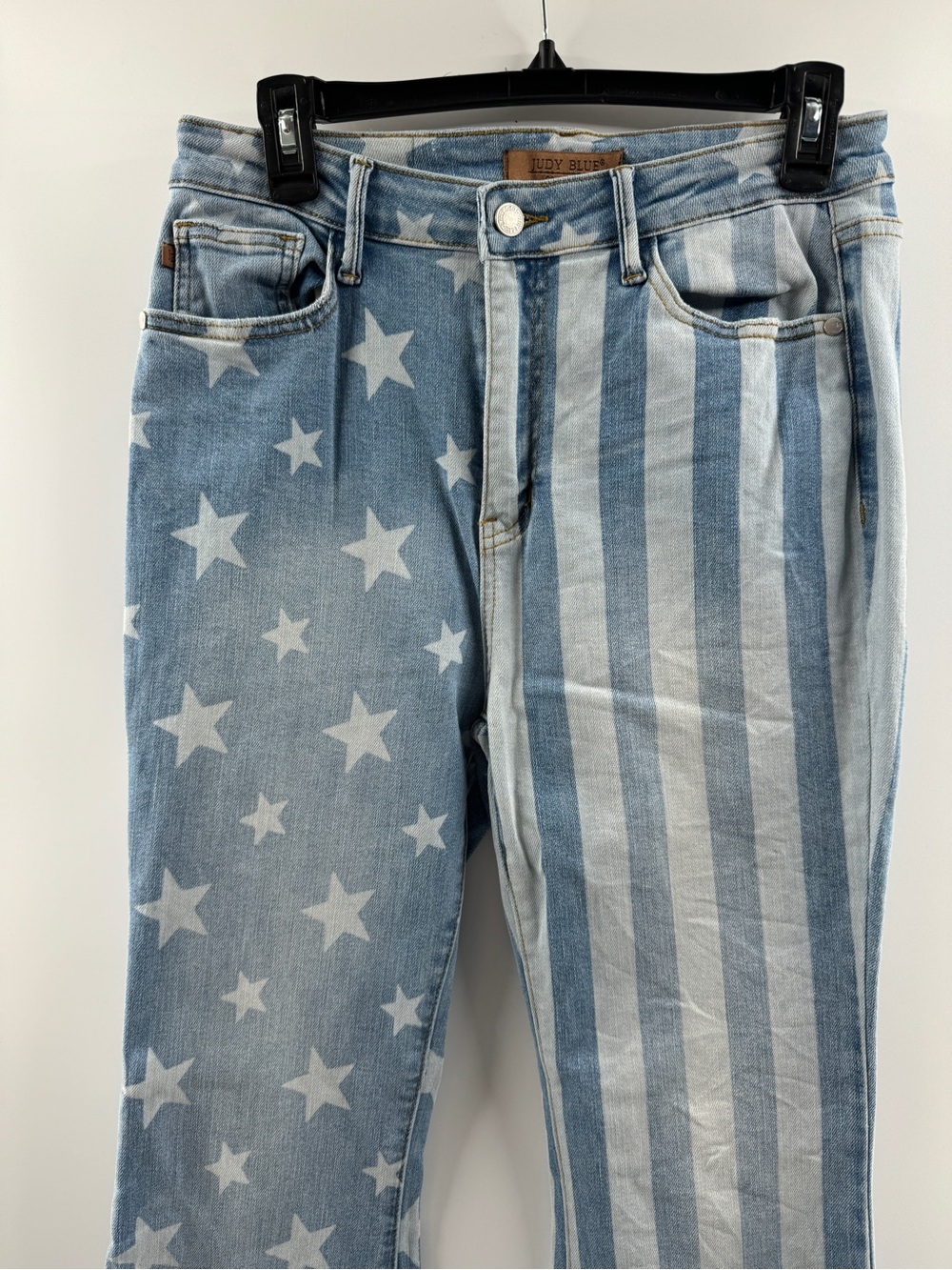 Judy Blue American Flag Flare Jeans – Women’s Size 9/29 - Picture 3 of 8